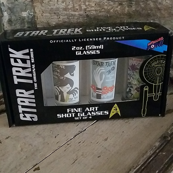 NWT Star Trek Shot Glass set - Picture 6 of 6